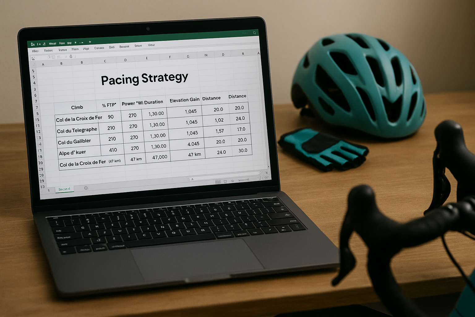 Pacing-Strategie Radrennen